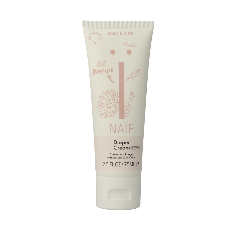 Naif Baby & kids diaper cream parfumvrij 75 Milliliter