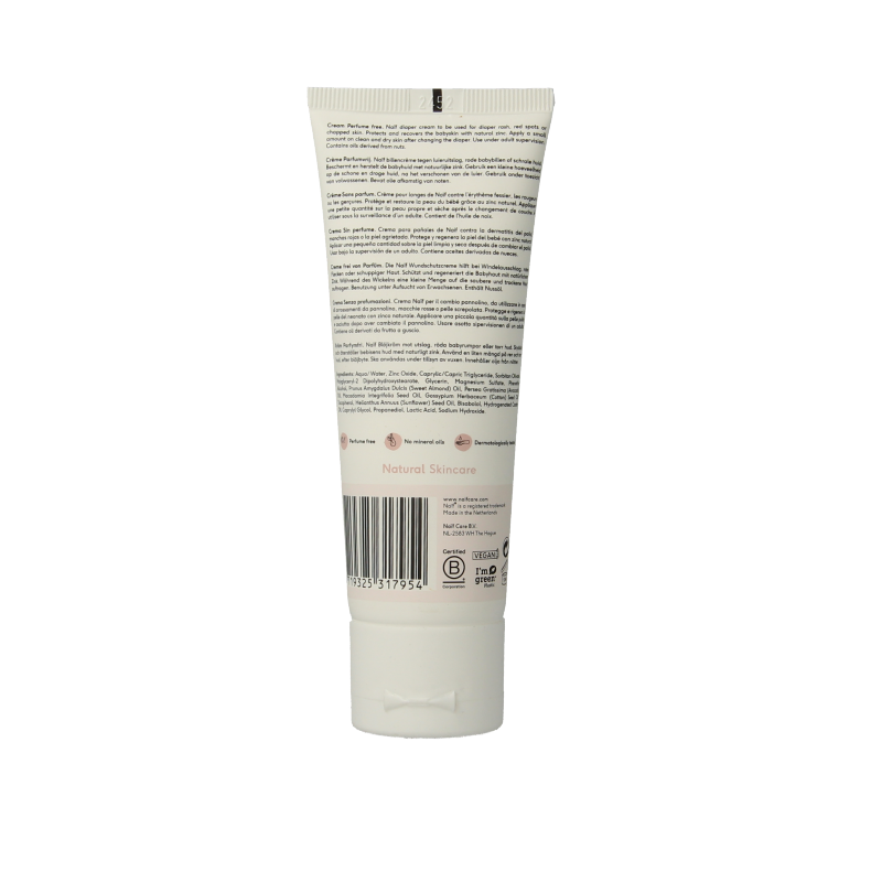 Naif Baby & kids diaper cream parfumvrij 75 Milliliter
