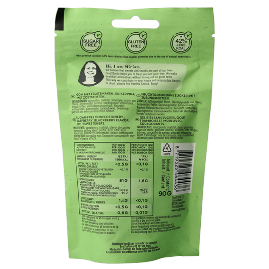 Food2Smile Very berry suikervrij glutenvrij lactosevrij 90 Gram