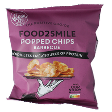 Food2Smile Popped chips barbeque 25.00 Gram