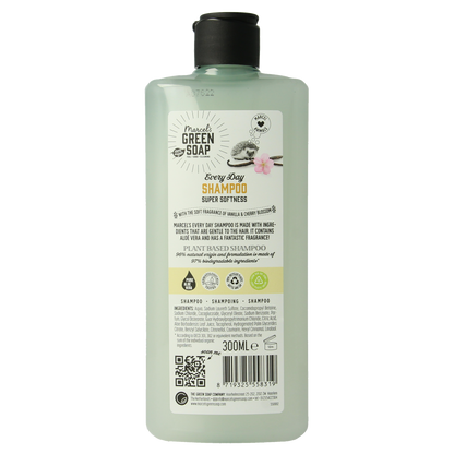 Marcel's Green Soap Shampoo every day  vanilla & cherry blossom 300.00 Milliliter