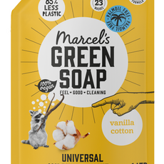 Marcel's Green Soap Wasmiddel universeel vanille & katoen navulling 1 Liter