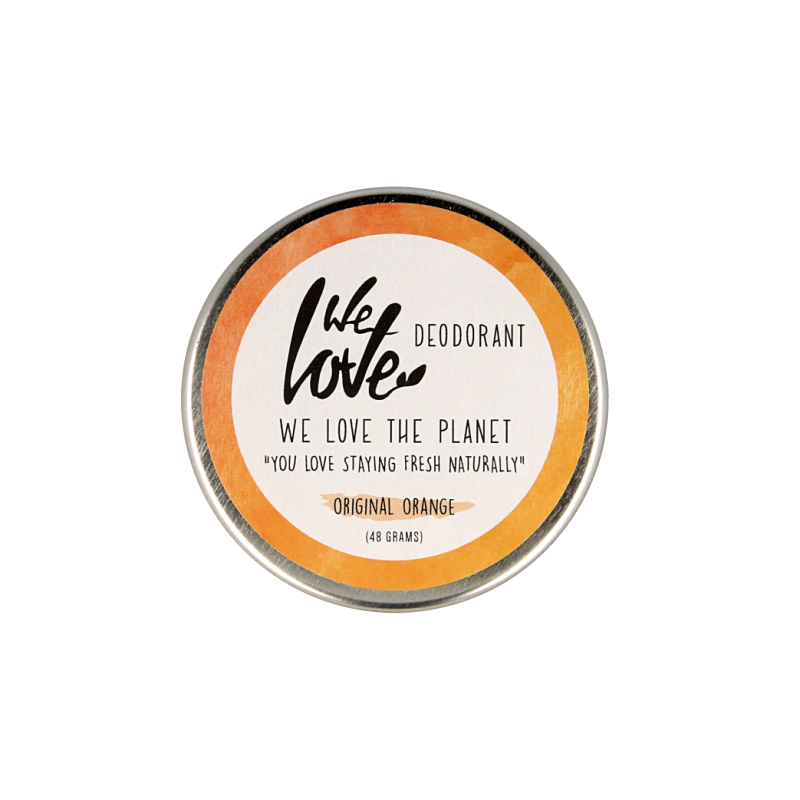 We Love The planet 100% natural deodorant original orange 48 Gram