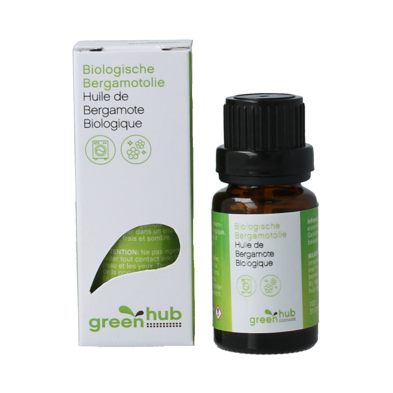 Greenhub  Bergamot etherische olie 10 Milliliter