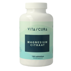 Vitacura Magnesium citraat 200 mg 180 Tabletten