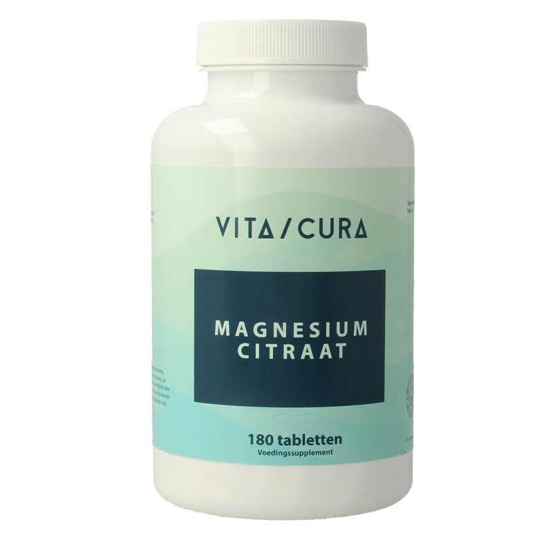Vitacura Magnesium citraat 200 mg 180 Tabletten