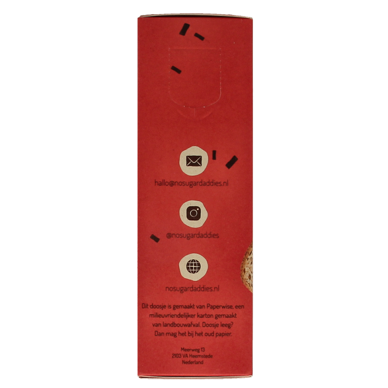 No Sugar Daddies Choco chunks extra puur bio 180 Gram