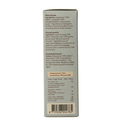 No Sugar Daddies Choco chunks melk bio 180.00 Gram