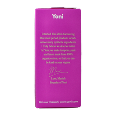Yoni Tampons super met applicator 14.00 Stuks
