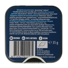 Max mints Spearmint blikje vierkant bio 35 Gram