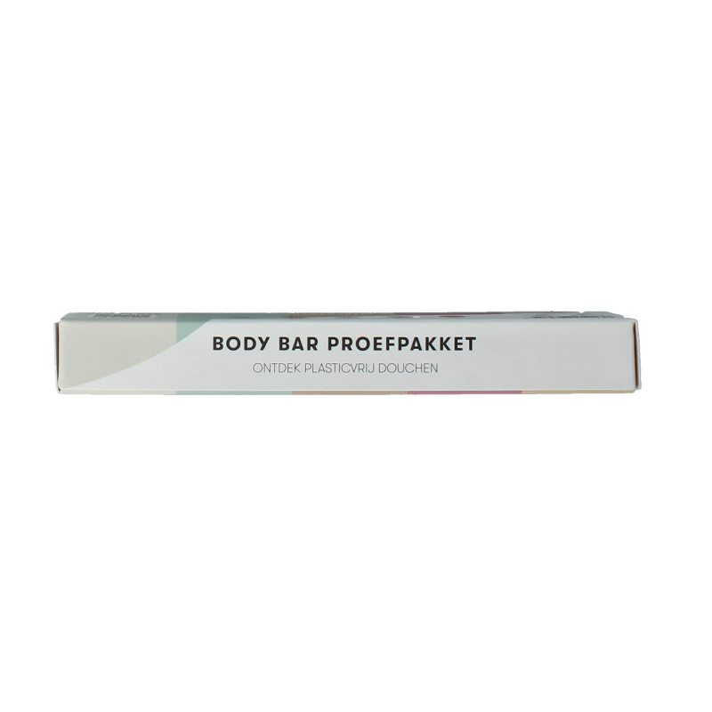 Shampoobars Body bars proefpakket 5X12 gram 50 Gram
