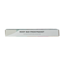 Shampoobars Body bars proefpakket 5X12 gram 50.00 Gram