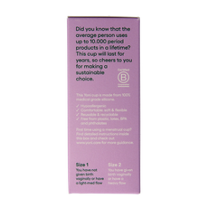 Yoni Menstruatiecup maat 1 1 Stuks