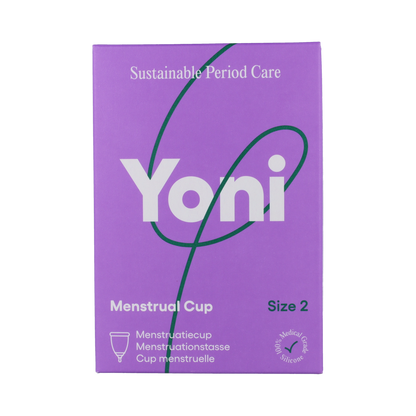 Yoni Menstruatiecup maat 2 1.00 Stuks
