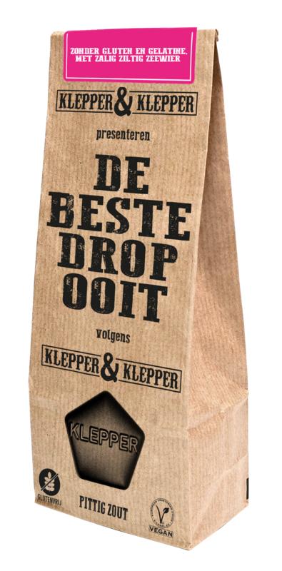 Klepper&Klepper De beste drop ooit pittig zout 200 Gram