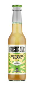 De Frisdrank Fabriek  Koolzuurhoudende frisdrank gember limoen bio 275.00 Milliliter