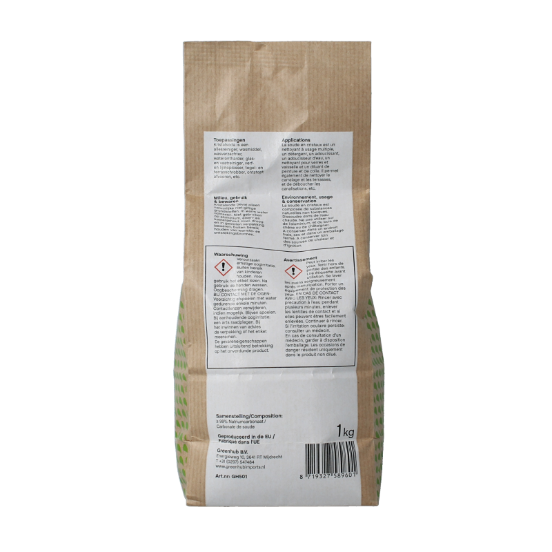 Greenhub  Kristalsoda 1 Kilogram