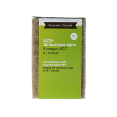 Greenhub  Schuursponsjes eco 2 Stuks