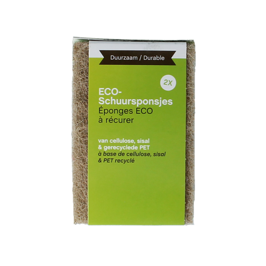 Greenhub  Schuursponsjes eco 2 Stuks