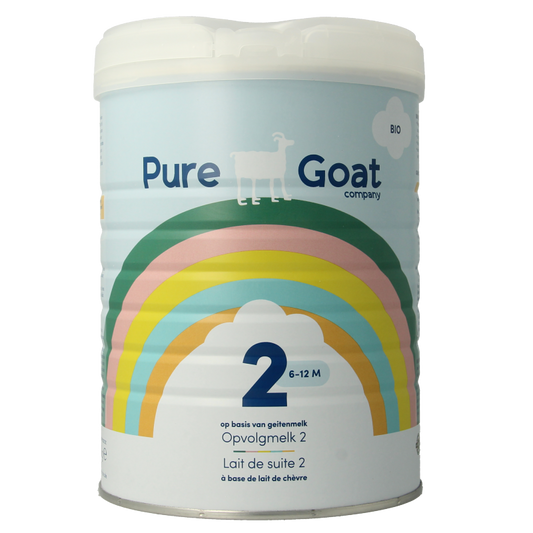Pure Goat Opvolgmelk 2 bio 800 Gram