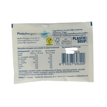 BenBits Peppermint single zakje 16 Gram