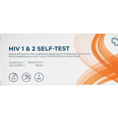 The Tester HIV test (Snelle zelftest op HIV 1/2) 1.00 Stuks