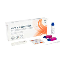 The Tester HIV test (Snelle zelftest op HIV 1/2) 1.00 Stuks