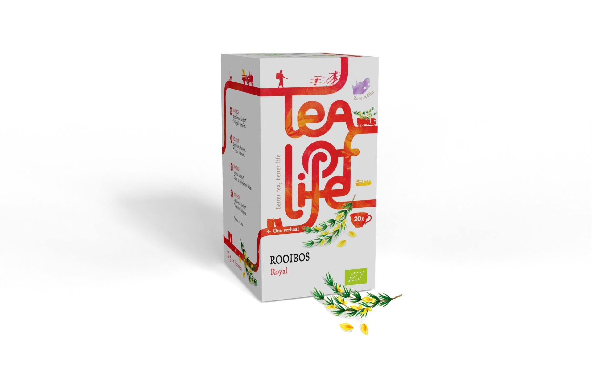Tea of Life Rooibos royal bio  20 Zakjes
