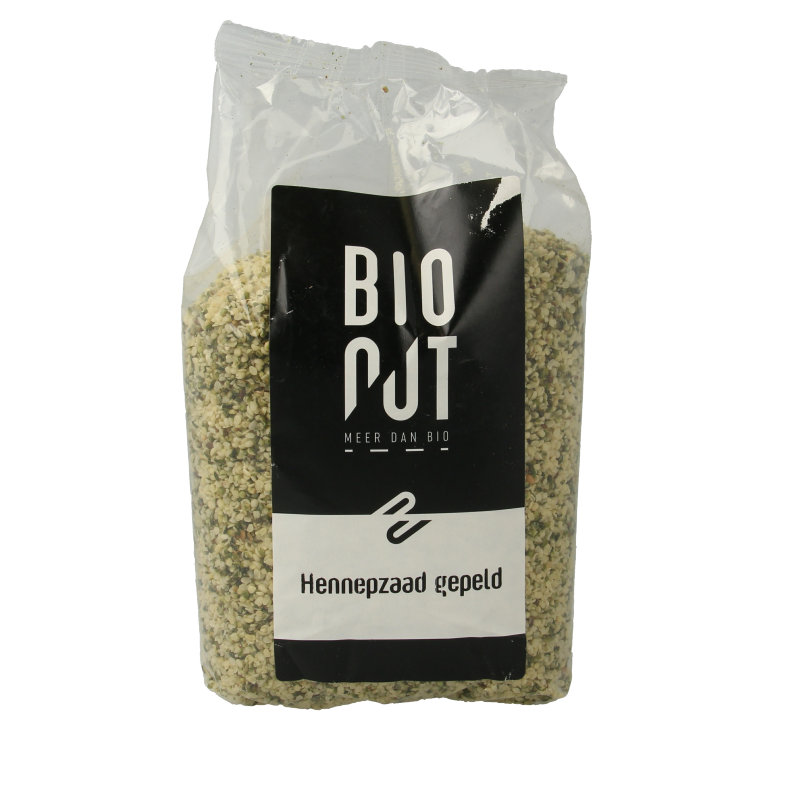 Bionut Hennepzaad gepeld bio 500 Gram