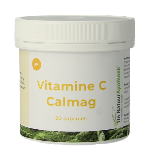 Natuurapotheek Vitamine C calmag 1000 natuurlijk 90 Capsules