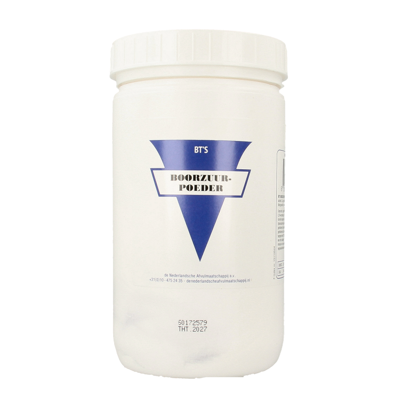 BT'S Boorzuurpoeder 800 Gram