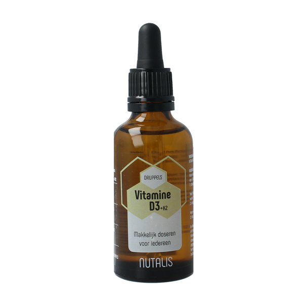 Nutalis Vitamine D3 & K2 druppels 50.00 Milliliter