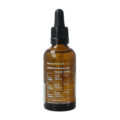 Nutalis Vitamine D3 & K2 druppels 50.00 Milliliter