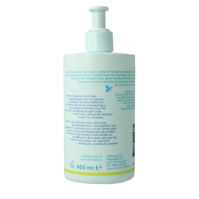 Dermolin Zeepvrije handwash 400 Milliliter