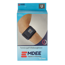 Emdee Tennis/golf arm supportband blauw 1.00 Stuks