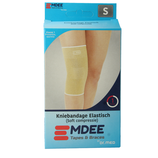 Emdee Elastic support knie maat S huidskleur 1 Stuks