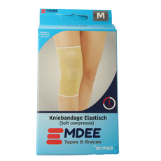 Emdee Elastic support knie maat M huidskleur 1.00 Stuks