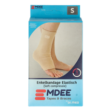 Emdee Elastic support enkel maat S huidskleur 1.00 Stuks