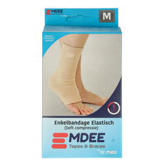 Emdee Elastic support enkel maat M huidskleur 1.00 Stuks