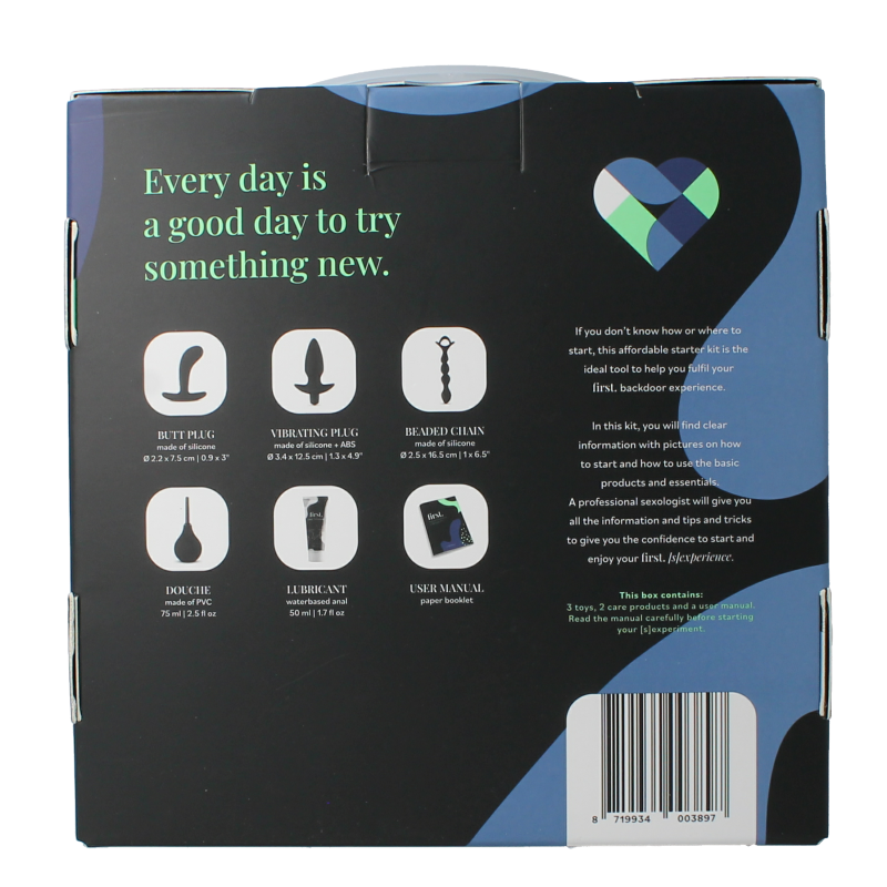 Loveboxxx First backdoor experience starter set 1 Stuks