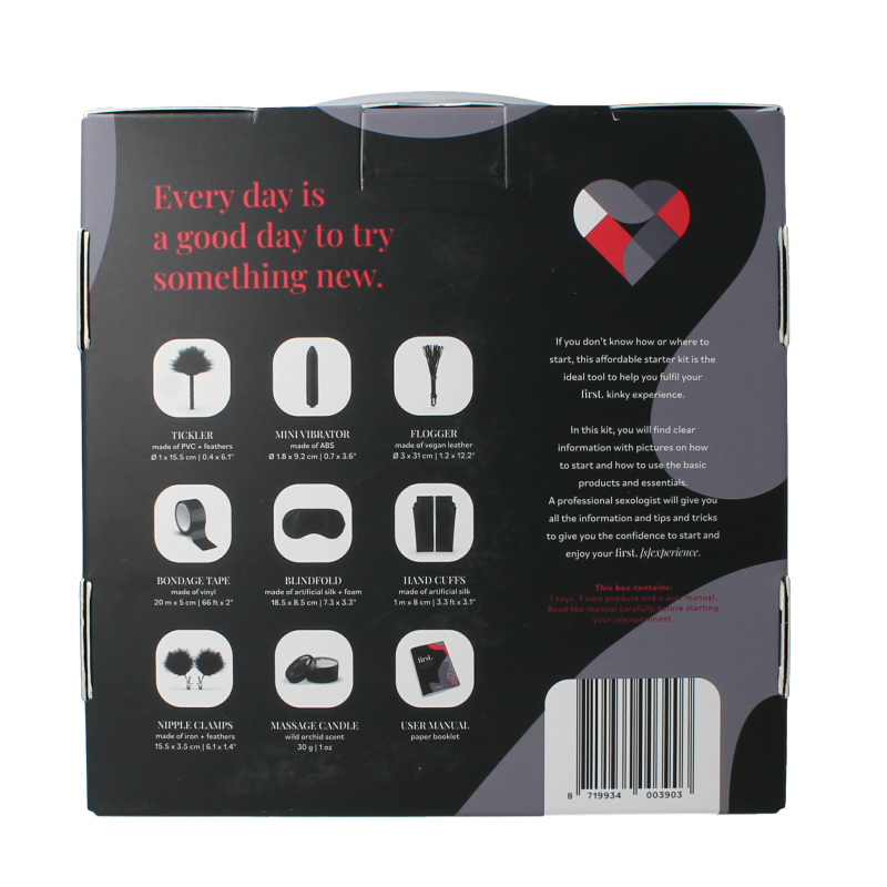 Loveboxxx First kinky experience starterset 1 Stuks