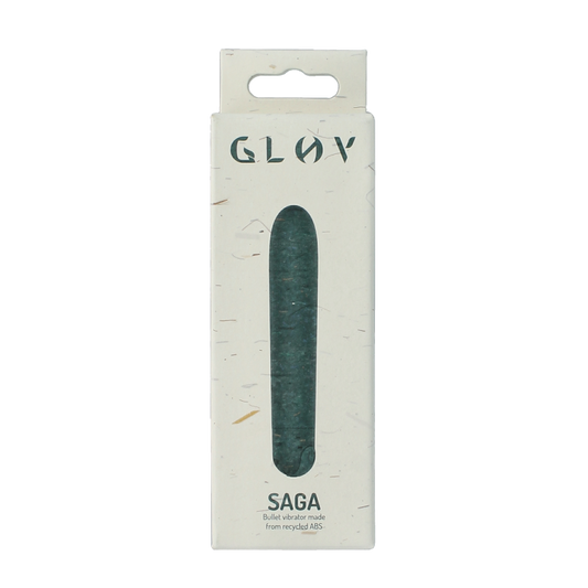 Glov Saga eco bullet vibrator groen 1 Stuks