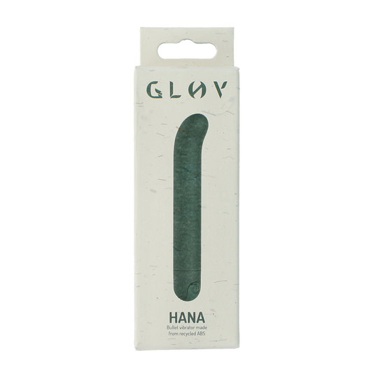 Glov Hana eco g-spot vibrator groen 1.00 Stuks