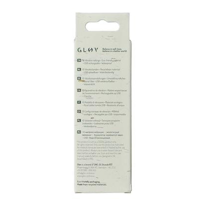 Glov Hana eco g-spot vibrator groen 1.00 Stuks