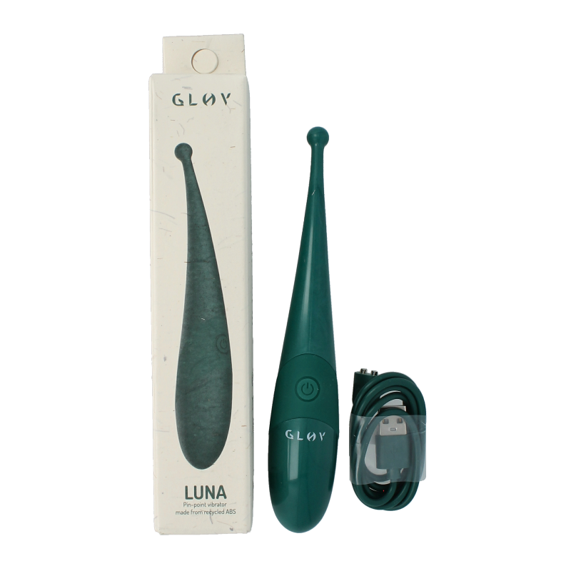 Glov Luna eco pin-point vibrator groen 1 Stuks