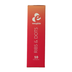 Easyglide Condooms ribs en dots 10 Stuks
