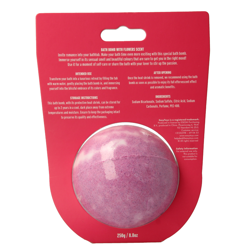 EasyToys Badbruisbal flowers 1 Stuks