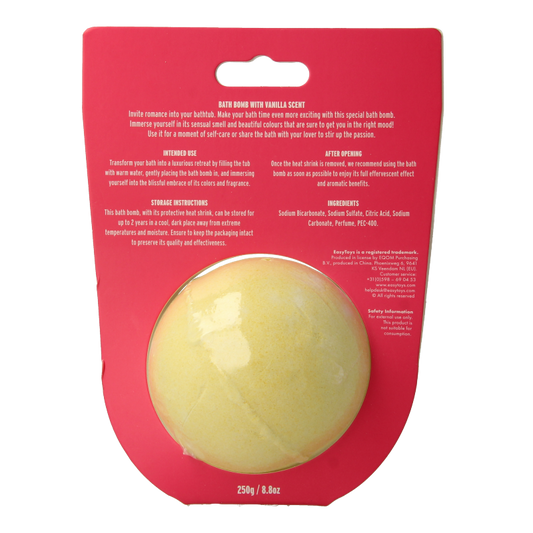 EasyToys Badbruisbal vanille 1 Stuks