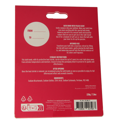 EasyToys Badbruisbal peachy 1.00 Stuks