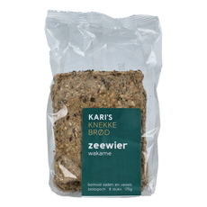 Kari's Crackers  Knekkebrod zeewier bio 175.00 Gram
